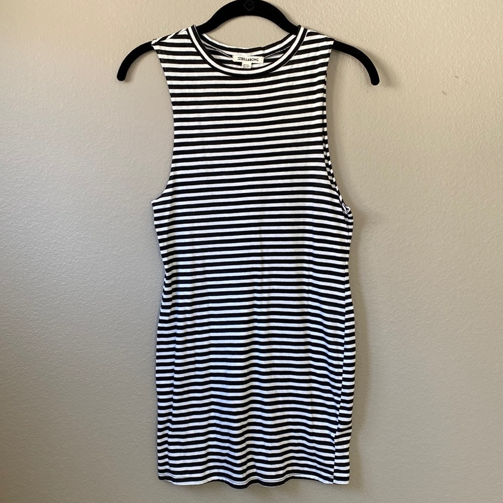 Billabong striped cover up dress size XS